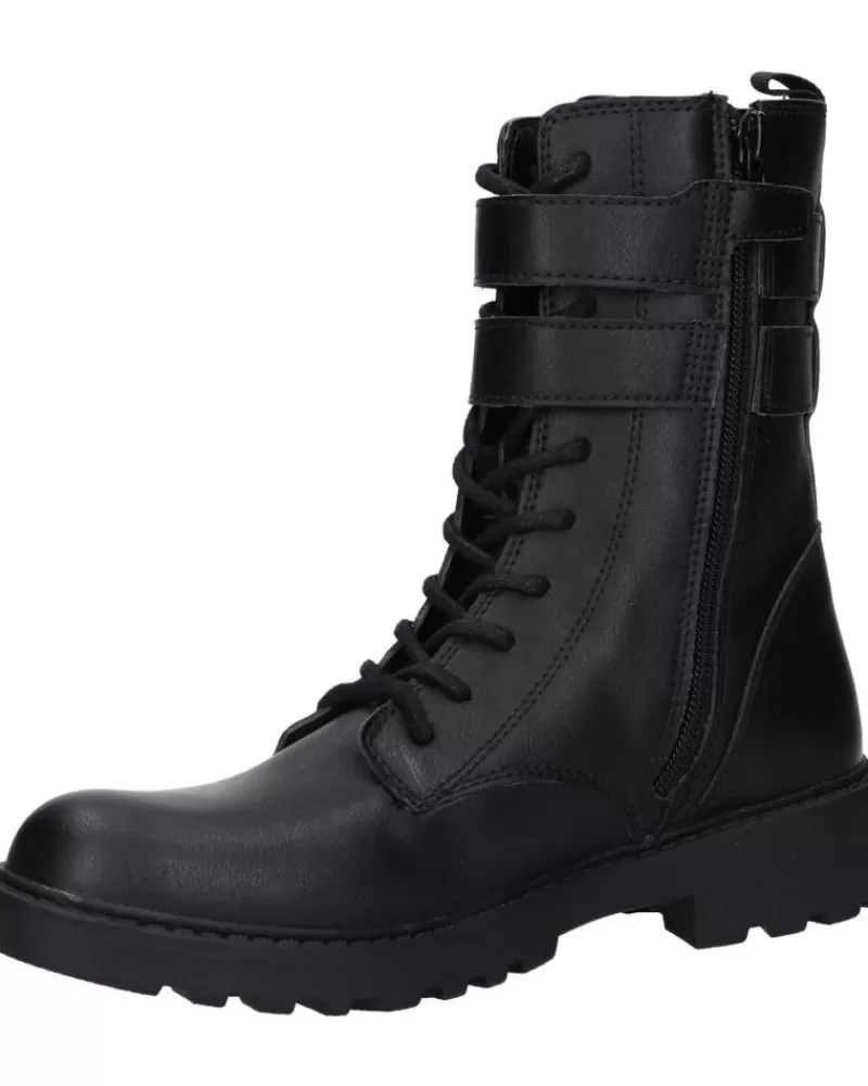 Girl GEOX Mid Boots-Girl Boots J2620B 000Bc J Casey Girl C9999 Black