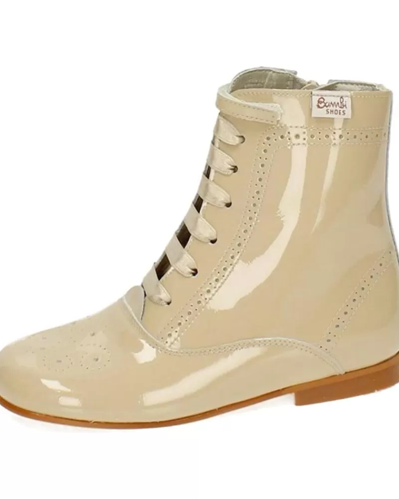 Girl OTRAS MARCAS Boots-Girl Boots Bambinelli Pascuala 4253 Marron
