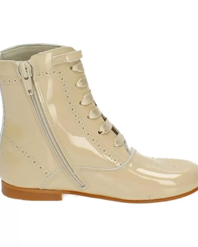 Girl OTRAS MARCAS Boots-Girl Boots Bambinelli Pascuala 4253 Marron