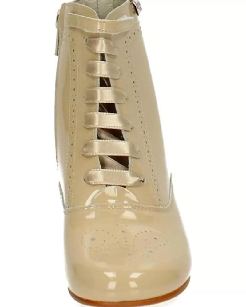 Girl OTRAS MARCAS Boots-Girl Boots Bambinelli Pascuala 4253 Marron