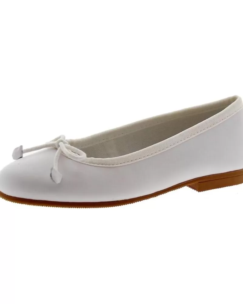 Girl DBEBE Flat Shoes-Girl Flat Shoes Bailarinas 4559 Blanco