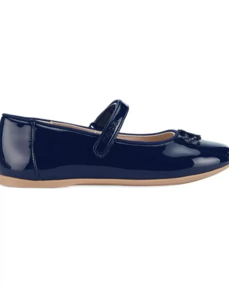 Girl MAYORAL Flat Shoes-Girl Flat Shoes 45433 Marino Azul