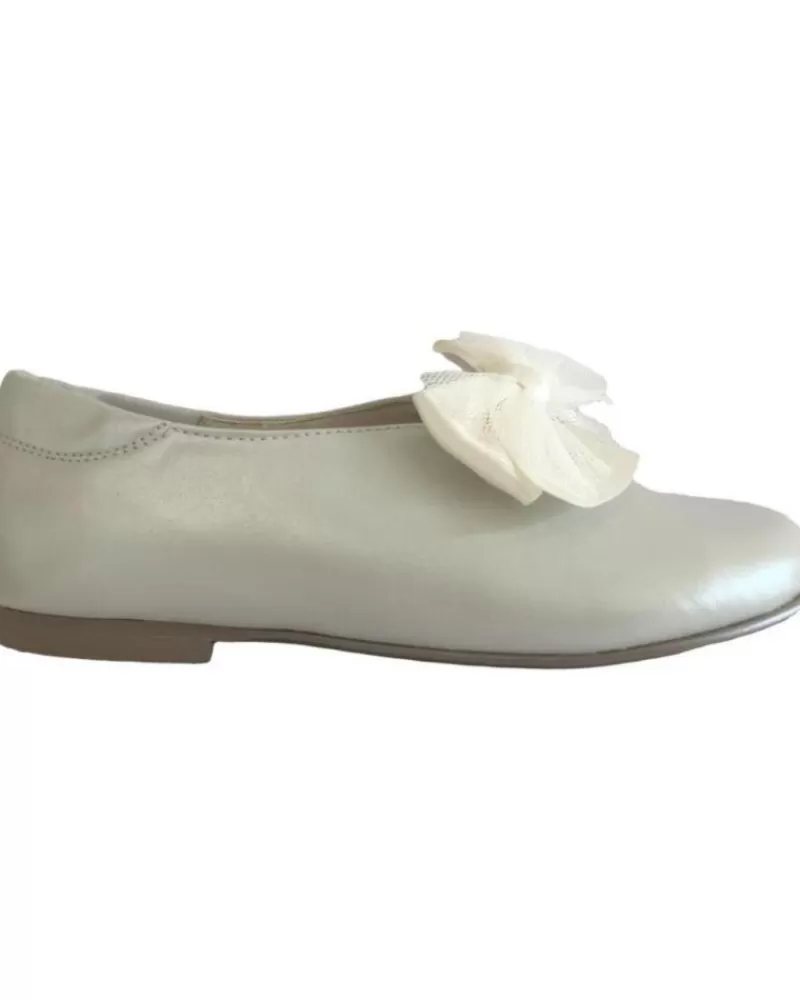 Girl OTRAS MARCAS Flat Shoes-Girl Flat Shoes V-166-1 Comunion Beige