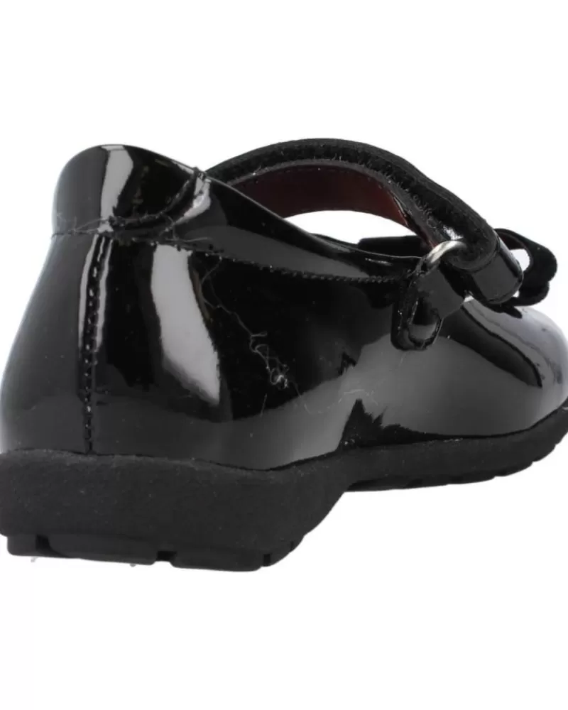 Girl PABLOSKY Flat Shoes-Girl Flat Shoes 353219P Mercedes Piel Lazo Terciopelo Charol