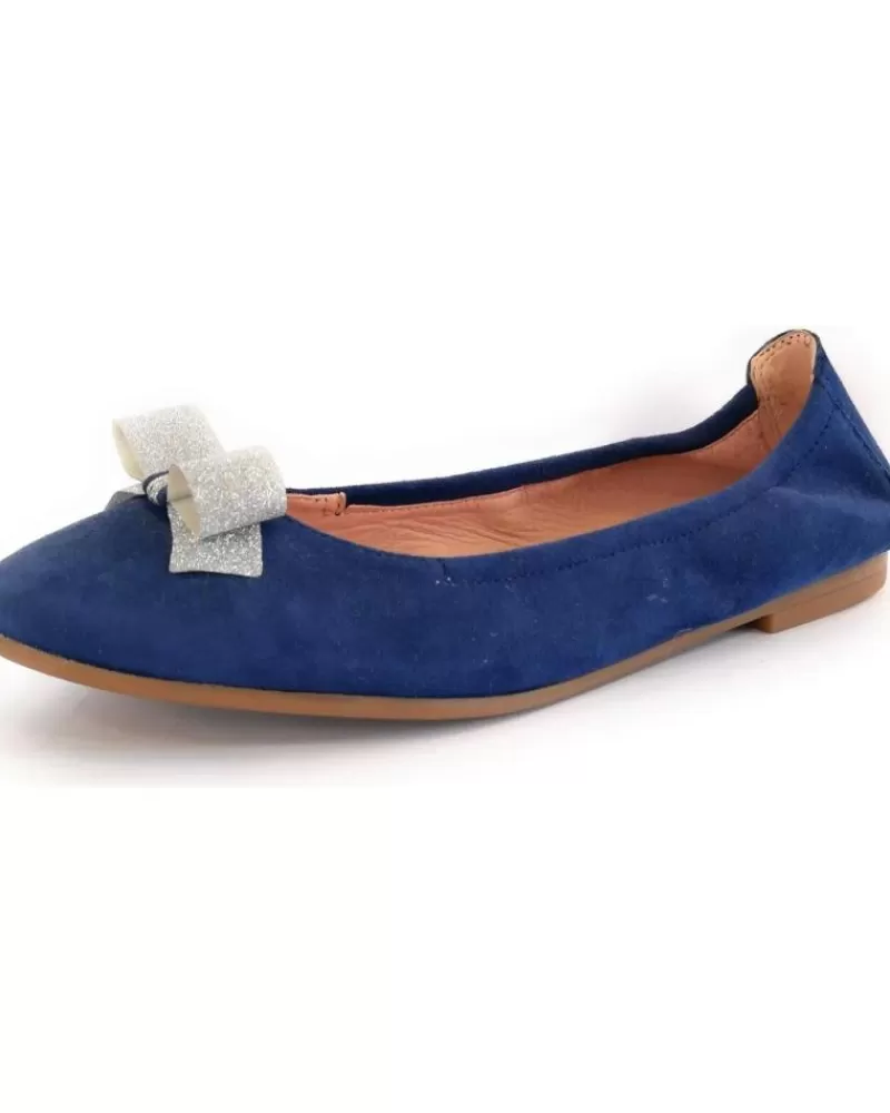 Girl UNISA Flat Shoes-Girl Flat Shoes Dugos-Ks Azul