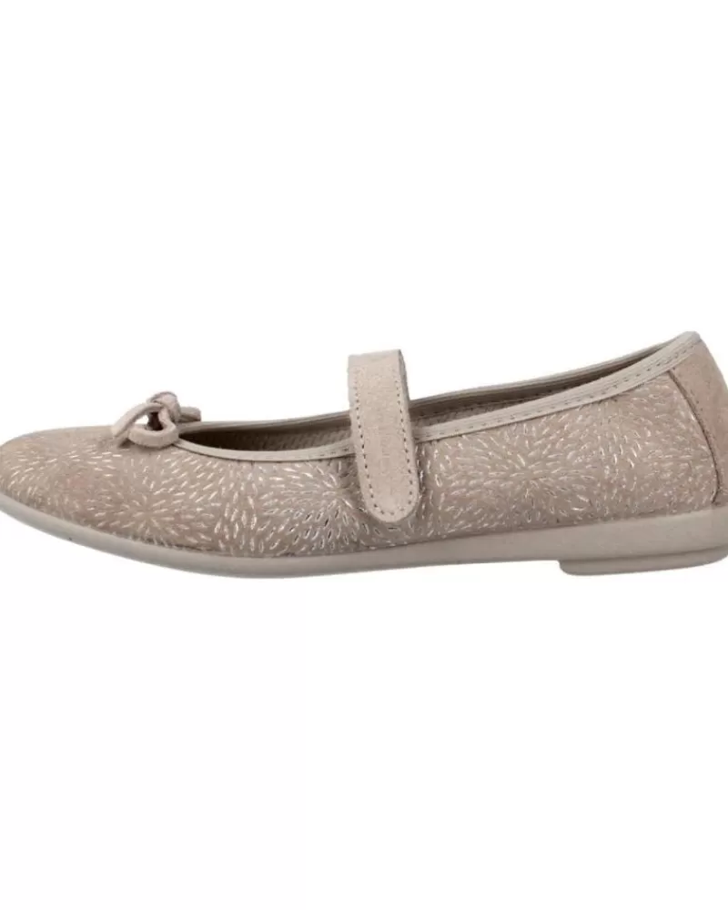Girl VUL-LADI Flat Shoes-Girl Flat Shoes Candy Gris