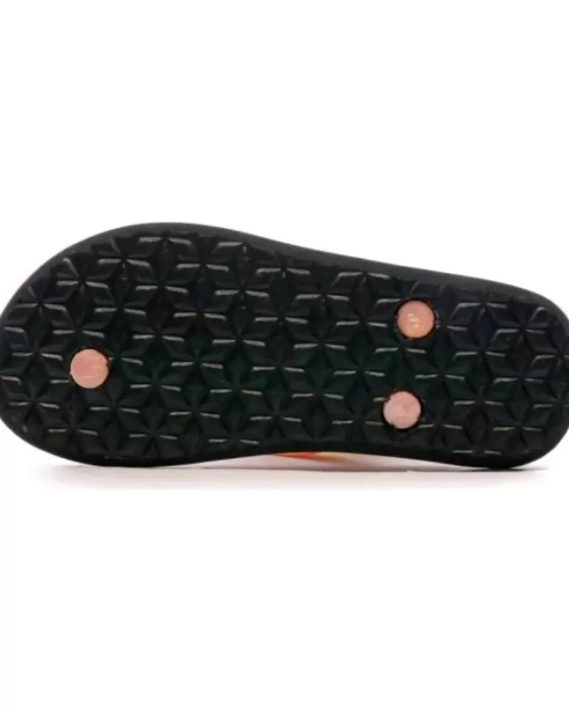Girl KAPPA Flip Flops-Girl Flip Flops Chanclas Mooney Marron Coral Kid Multi