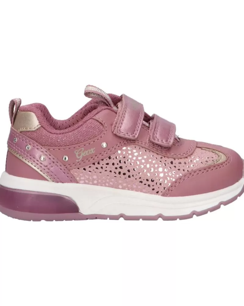 Girl GEOX Sports Shoes-Girl J168Va 0Dhbc J Spaceclub Girl C8006 Dk Pink