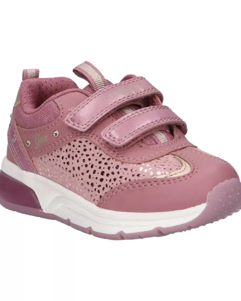 Girl GEOX Sports Shoes-Girl J168Va 0Dhbc J Spaceclub Girl C8006 Dk Pink