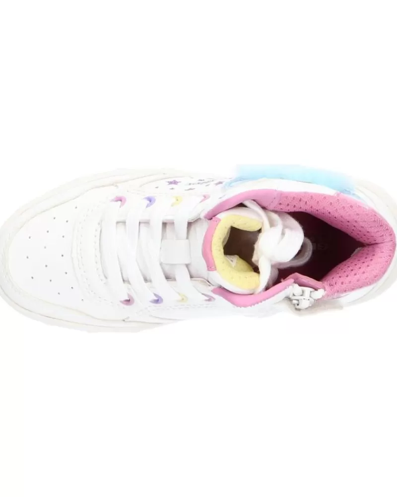 Girl GEOX Sports Shoes-Girl J368Wc 054As J Skylin C0653 White-Multicolor