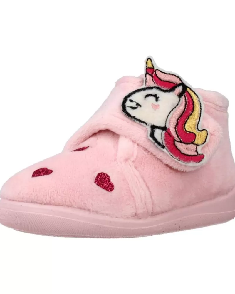 Girl CHISPAS House Slipers-Girl House Slipers 58610196 Rosa