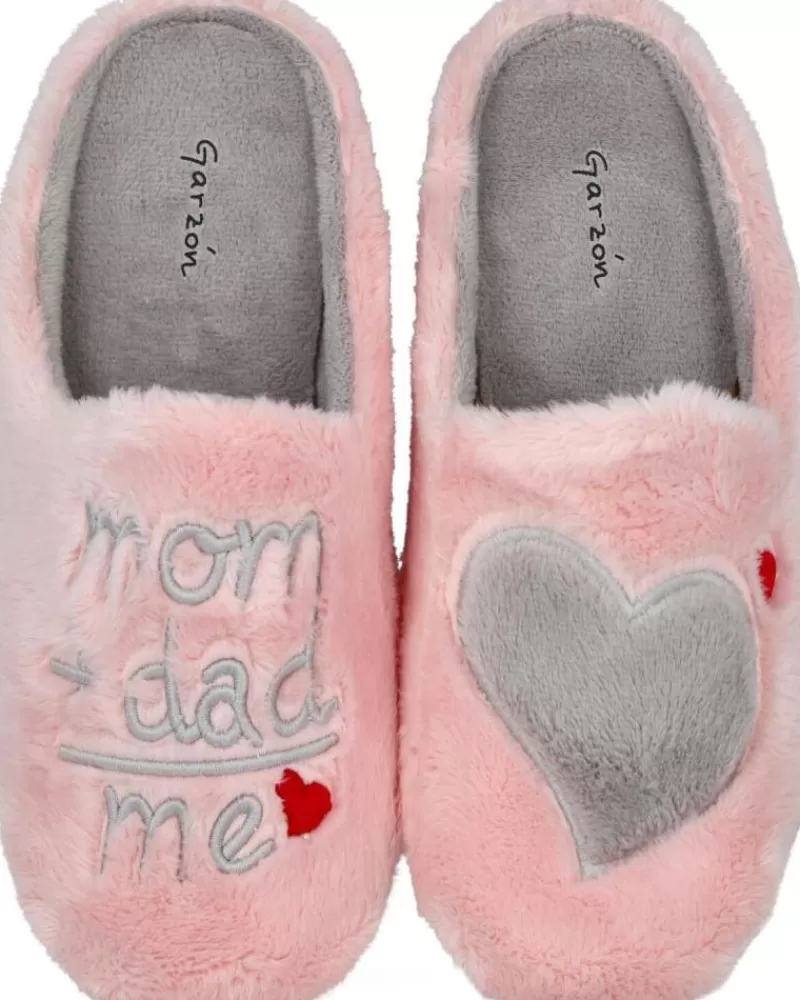 Girl GARZON House Slipers-Girl House Slipers N4756-275 Zapatillas De Casa Nin Rosa