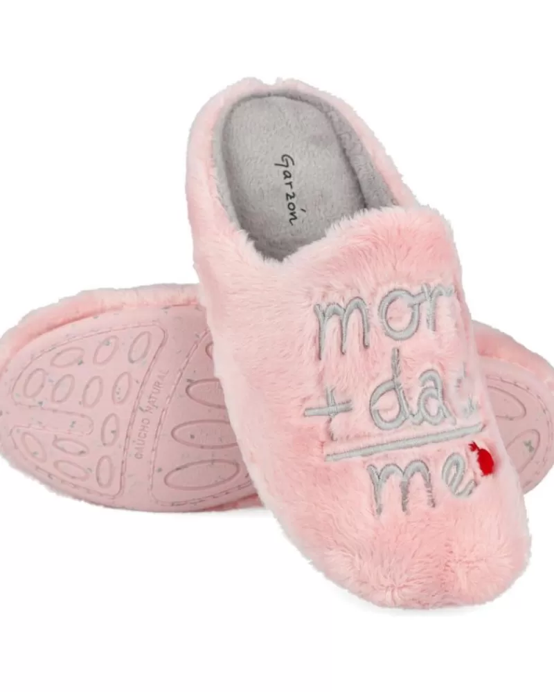 Girl GARZON House Slipers-Girl House Slipers N4756-275 Zapatillas De Casa Nin Rosa