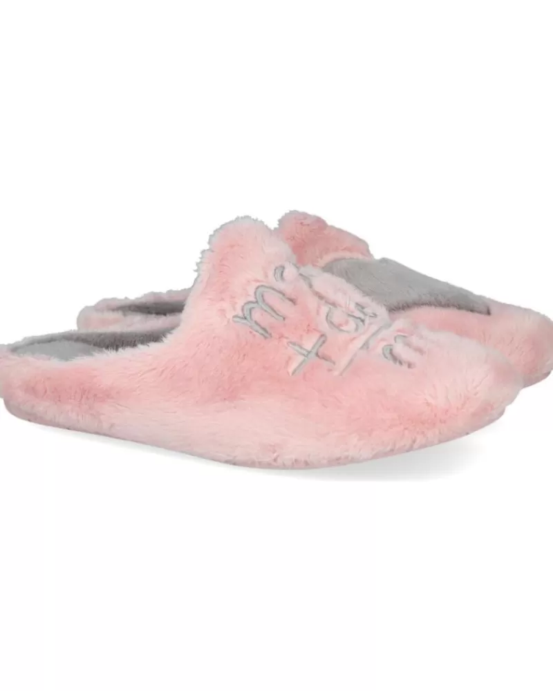 Girl GARZON House Slipers-Girl House Slipers N4756-275 Zapatillas De Casa Nin Rosa