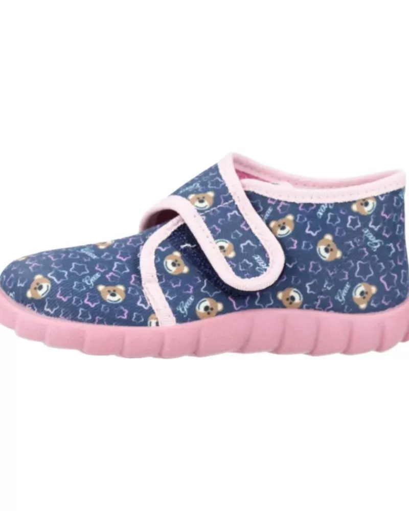Girl GEOX House Slipers-Girl House Slipers B Zyzie Girl Azul