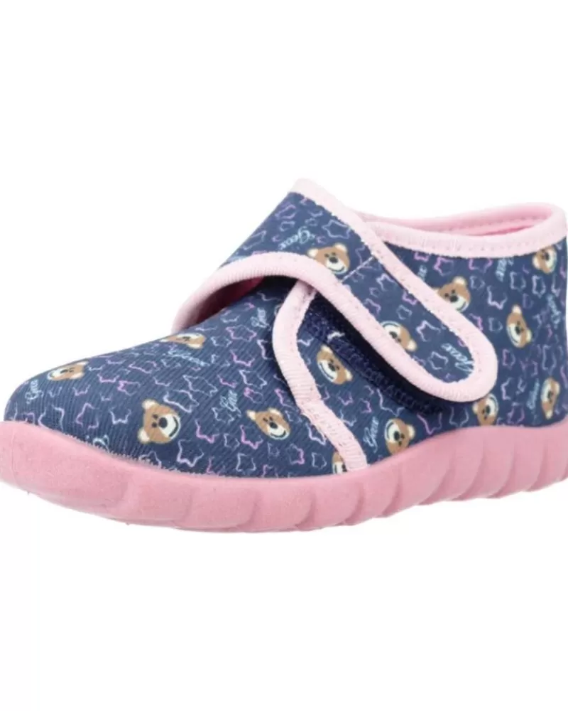 Girl GEOX House Slipers-Girl House Slipers B Zyzie Girl Azul