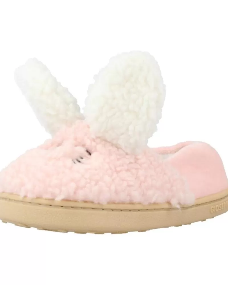 Girl GIOSEPPO House Slipers-Girl House Slipers Kenora Rosa
