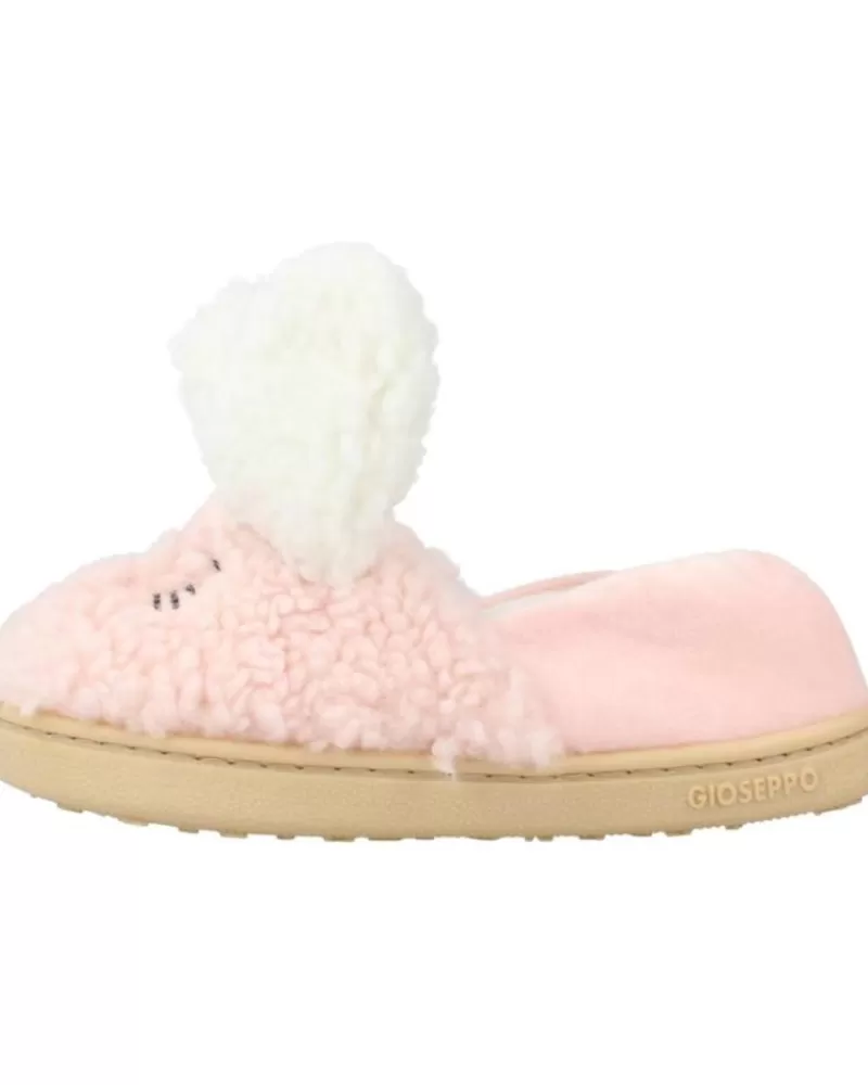 Girl GIOSEPPO House Slipers-Girl House Slipers Kenora Rosa