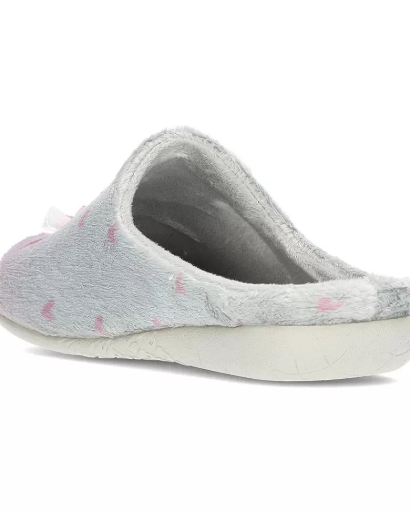 Girl VUL-LADI House Slipers-Girl House Slipers Vulladi Ir Por Casa 4216 Princesa Perla