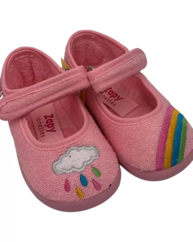 Girl ZAPY House Slipers-Girl House Slipers Zapatillas De Casa Rosa