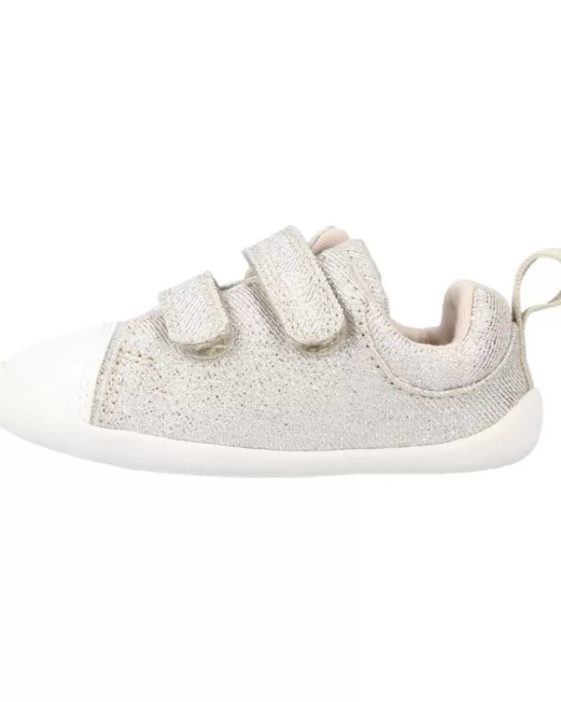 Girl CLARKS Infant-Girl Infant Roamer Craft T Plata