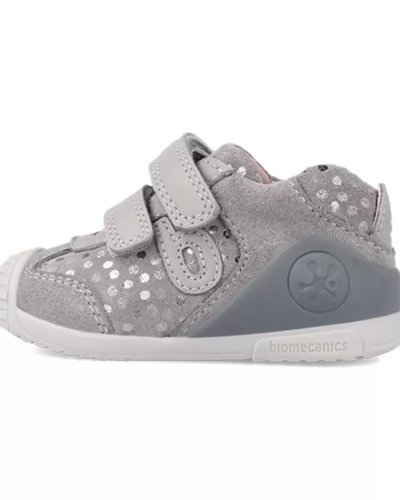 Girl OTRAS MARCAS Infant-Girl Infant Deportivo Con Doble Velcro Primeros Pasos Grigio Sauvage