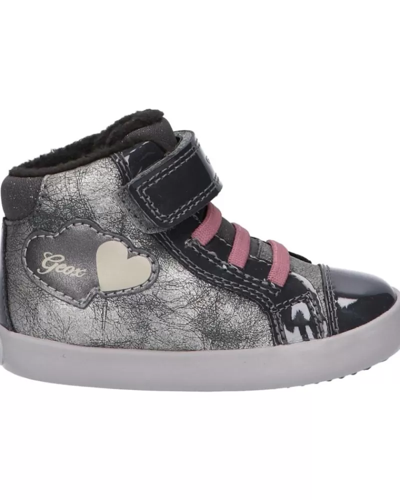 Girl GEOX Mid Boots-Girl Mid Boots B041Mb 0Pvhh B Gisli Girl C1357 Gun