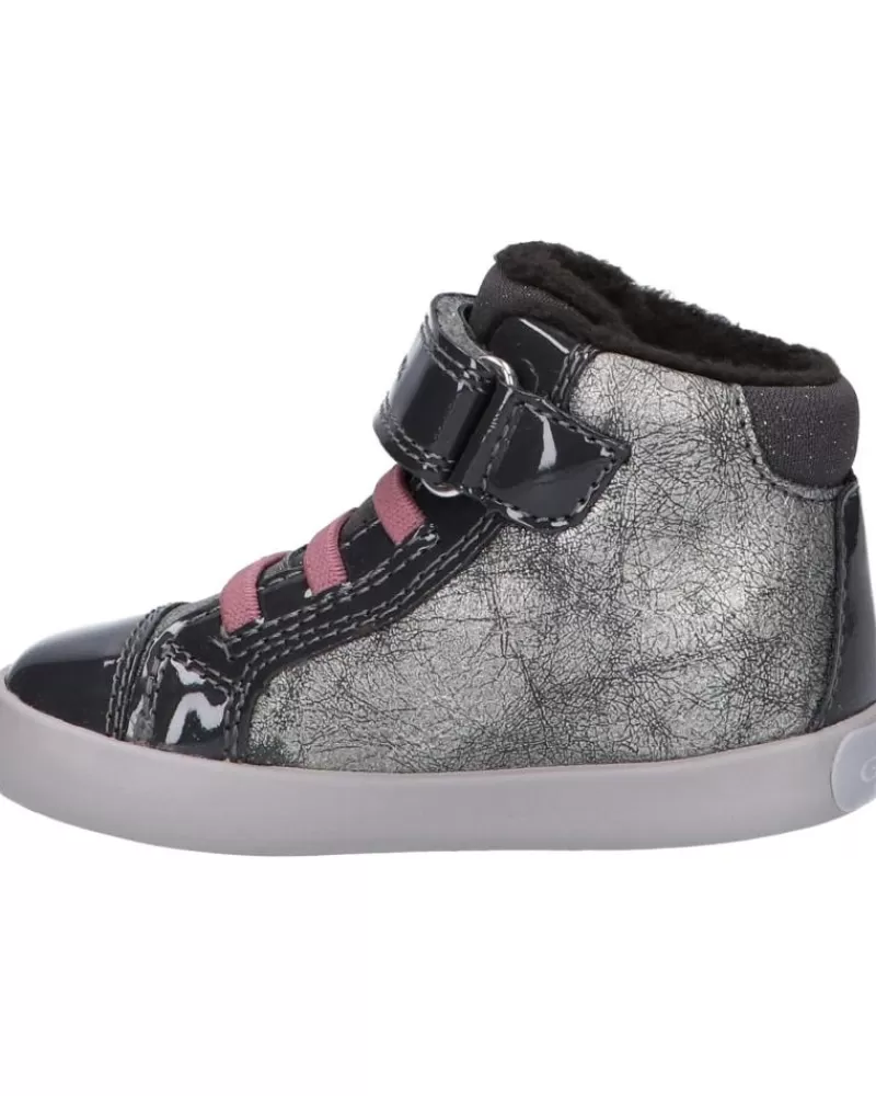 Girl GEOX Mid Boots-Girl Mid Boots B041Mb 0Pvhh B Gisli Girl C1357 Gun