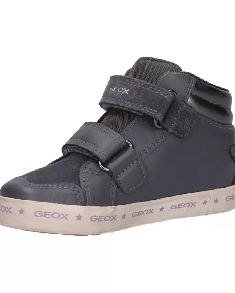Girl GEOX Mid Boots-Girl Mid Boots B16D5A 085Nf B Kilwi C9004 Anthracite