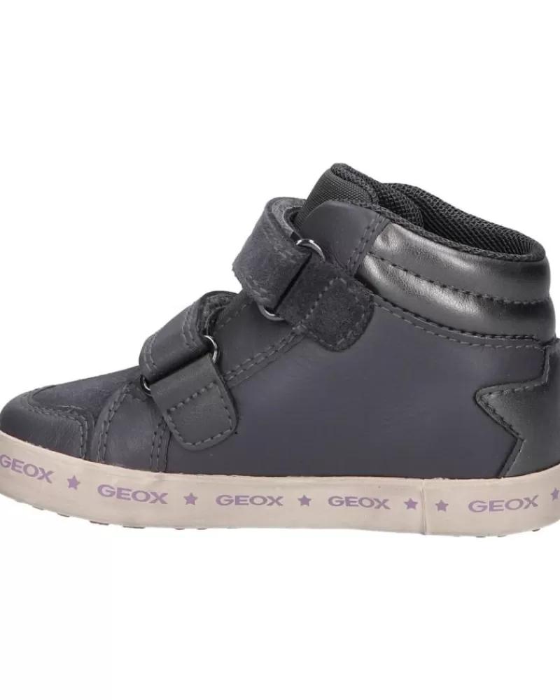 Girl GEOX Mid Boots-Girl Mid Boots B16D5A 085Nf B Kilwi C9004 Anthracite