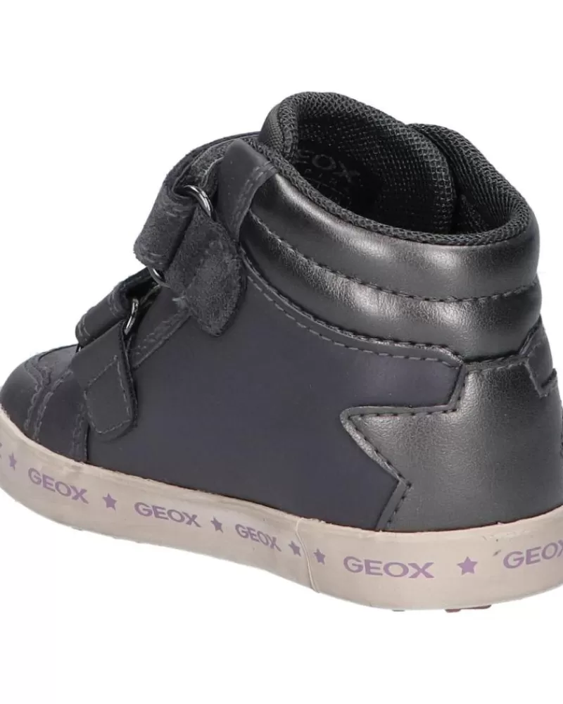 Girl GEOX Mid Boots-Girl Mid Boots B16D5A 085Nf B Kilwi C9004 Anthracite