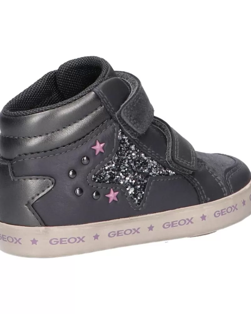 Girl GEOX Mid Boots-Girl Mid Boots B16D5A 085Nf B Kilwi C9004 Anthracite
