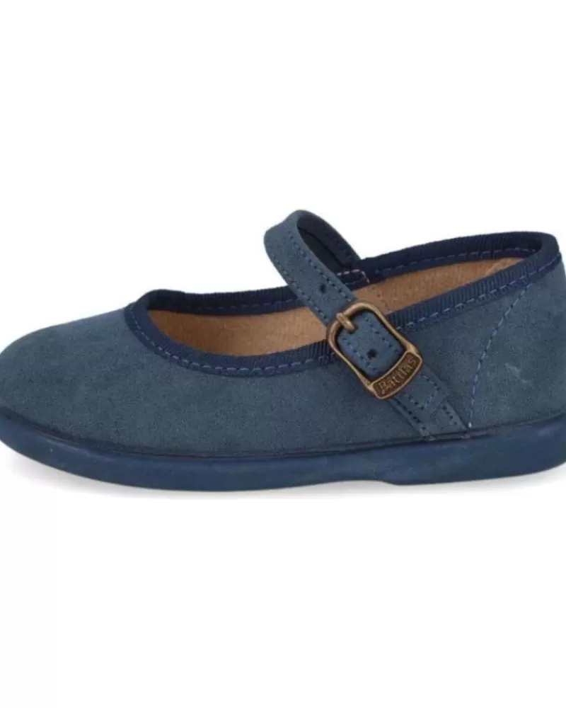 Girl BATILAS Sandals-Girl Sandals Merceditas Y Bailarinas Azulon