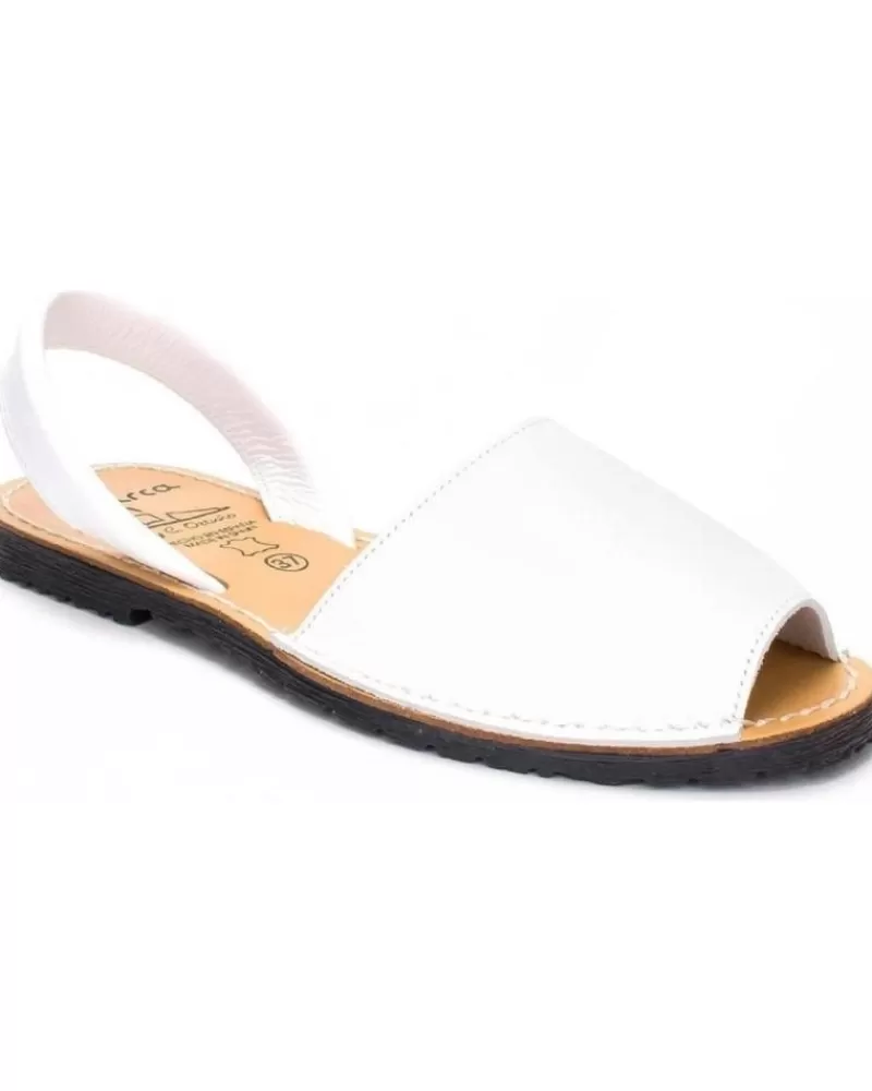 Girl COLORES Sandals-Girl Sandals Sandalias 201 Blanco