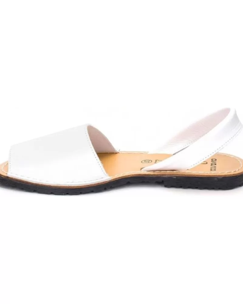 Girl COLORES Sandals-Girl Sandals Sandalias 201 Blanco