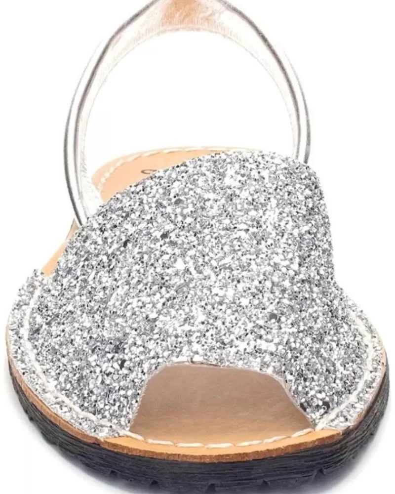 Girl COLORES Sandals-Girl Sandals Sandalias 201 G Metalico