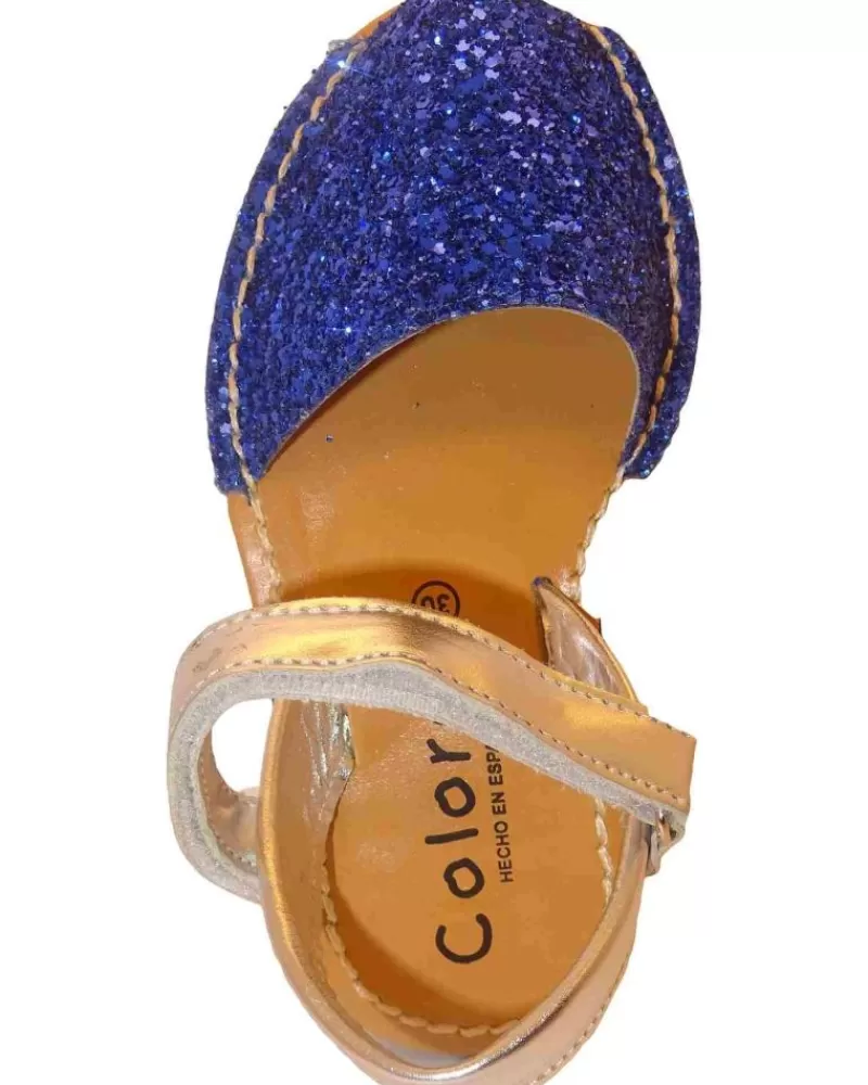 Girl COLORES Sandals-Girl Sandals Sandalias 207 G Azul