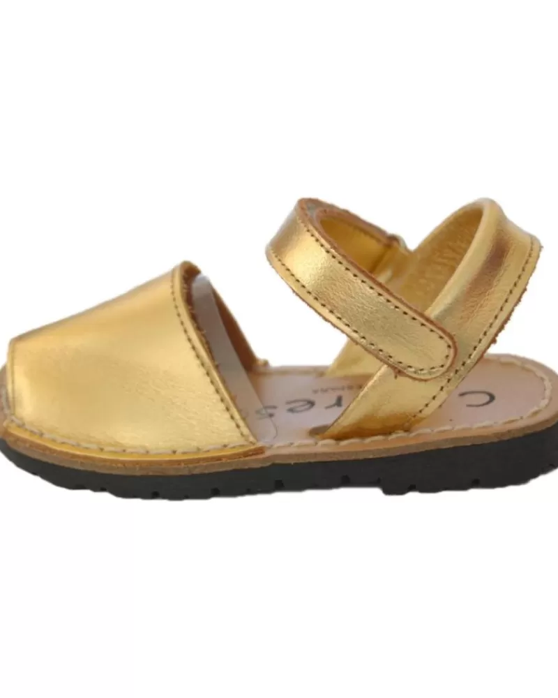 Girl COLORES Sandals-Girl Sandals Sandalias 207 Gold