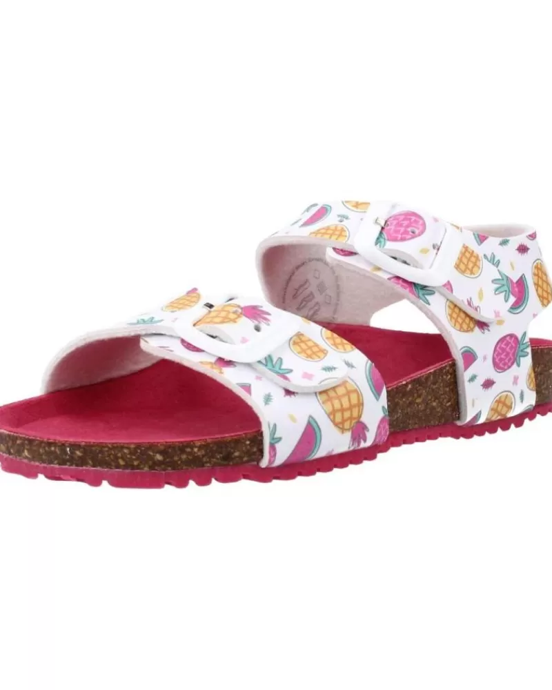 Girl GARVALIN Sandals-Girl Sandals 212436G Blanco