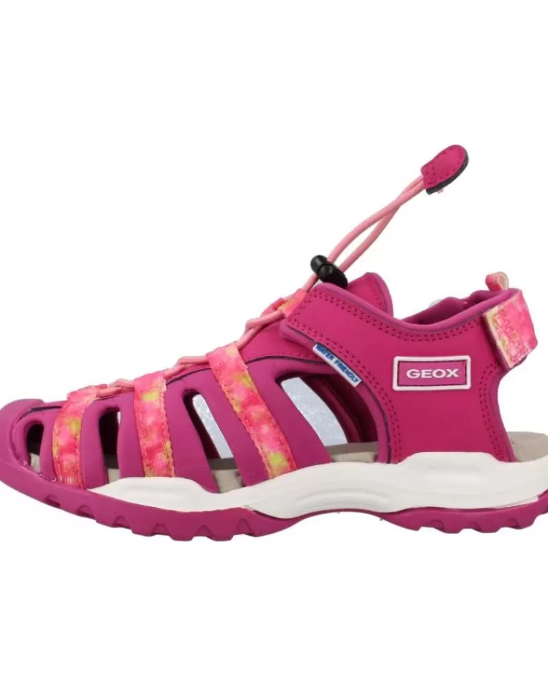 Girl GEOX Sandals-Girl Sandals J Borealis Girl A Rosa