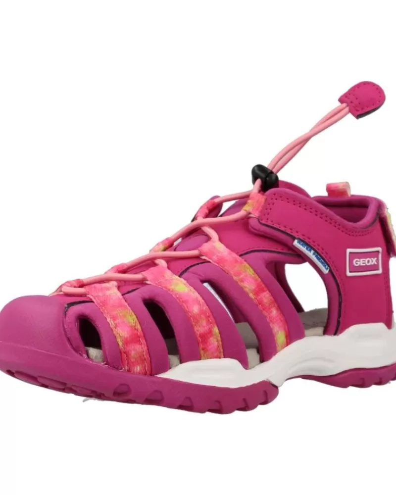 Girl GEOX Sandals-Girl Sandals J Borealis Girl A Rosa