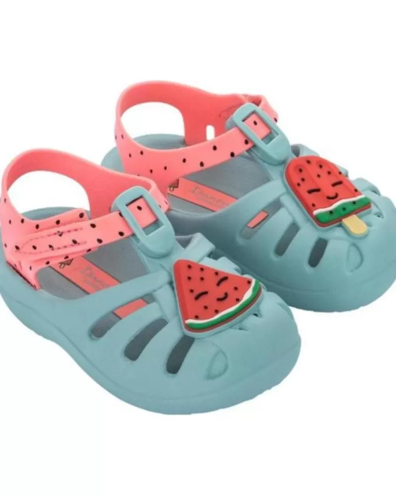 Girl IPANEMA Flip Flops-Girl Sandals Piscina Y Playa Verde