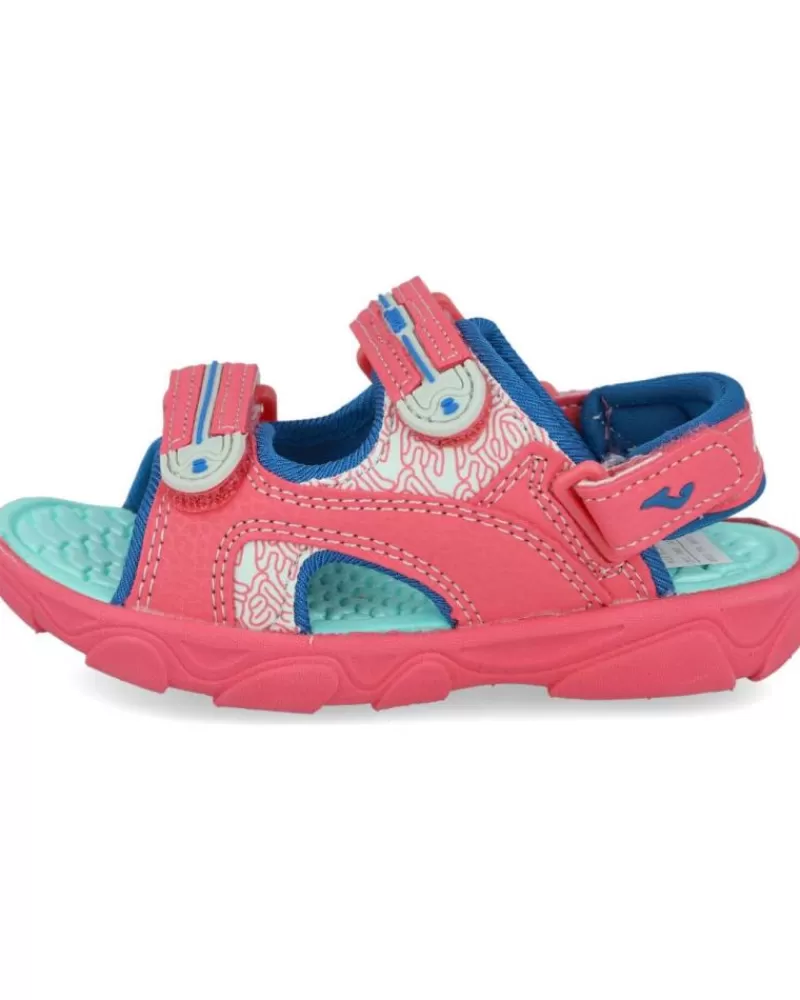 Girl JOMA Flip Flops-Girl Sandals Mds Ocean-Jr-2307 Sandalias Playa Rosa