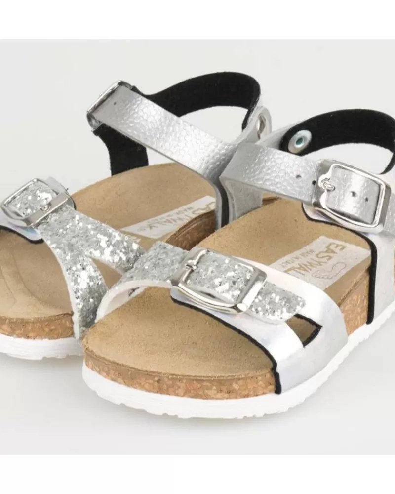 Girl OTRAS MARCAS Sandals-Girl Sandals 1738636 Plata