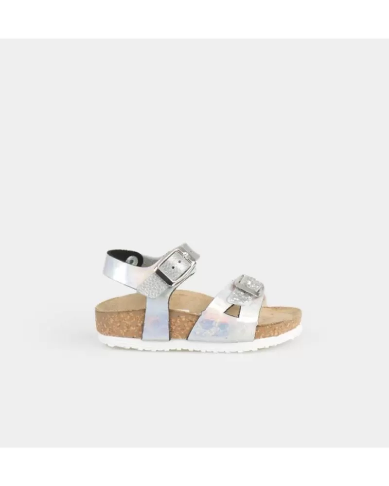 Girl OTRAS MARCAS Sandals-Girl Sandals 1738636 Plata