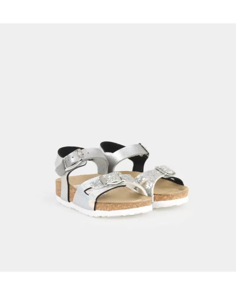 Girl OTRAS MARCAS Sandals-Girl Sandals 1738636 Plata