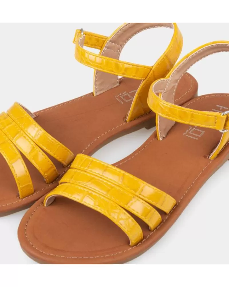 Girl OTRAS MARCAS Sandals-Girl Sandals 1789136 Amarillo
