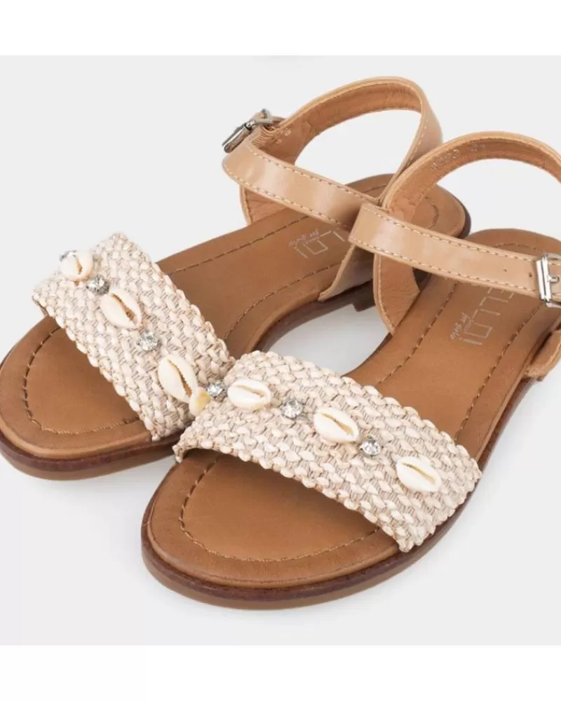 Girl OTRAS MARCAS Sandals-Girl Sandals 1789236 Beis