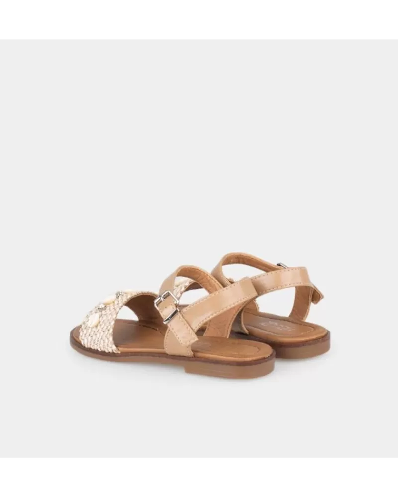 Girl OTRAS MARCAS Sandals-Girl Sandals 1789236 Beis