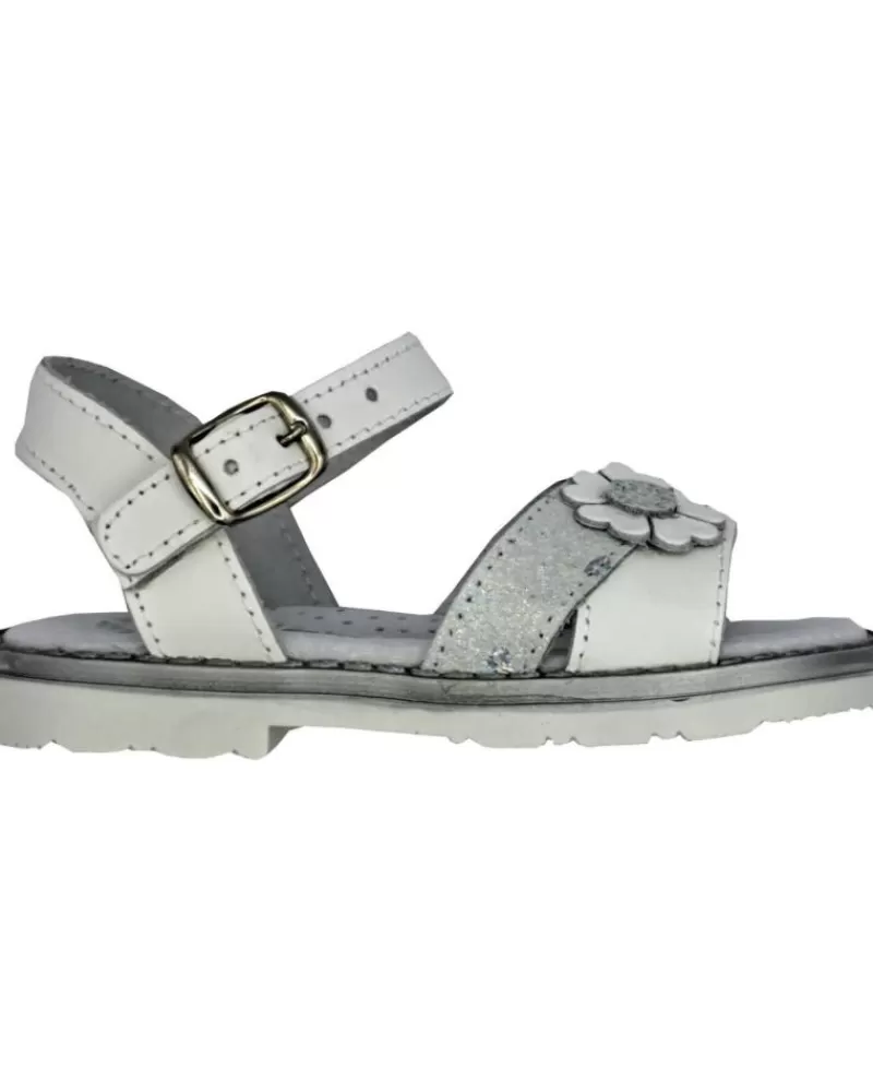 Girl OTRAS MARCAS Sandals-Girl Sandals Sandalia Nina Piel Blanco